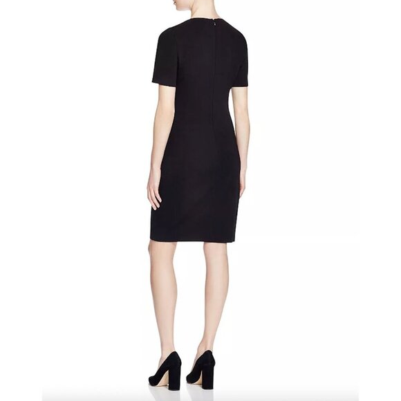 NWT T TAHARI Short Sleeve Fitted Sheath Dress US 10 - Picture 2 of 12